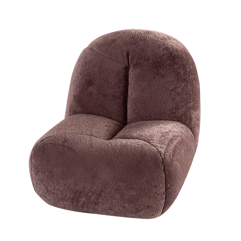 modern compressed sofa furniture sponge velvet fabric customize vacuum compression lounge chair