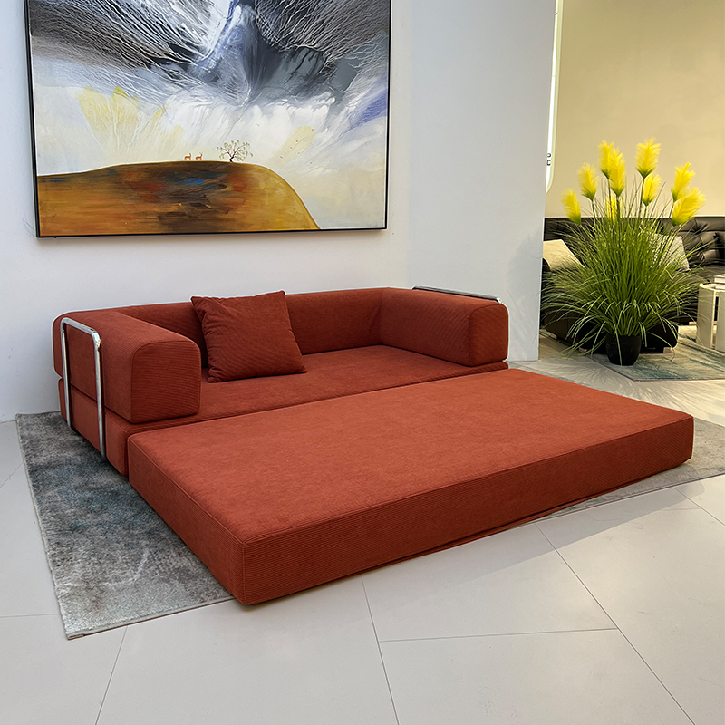 fashion compression sofa living room furniture vacuum packaging velvet sofa cover large size folding sofa bed can be customized