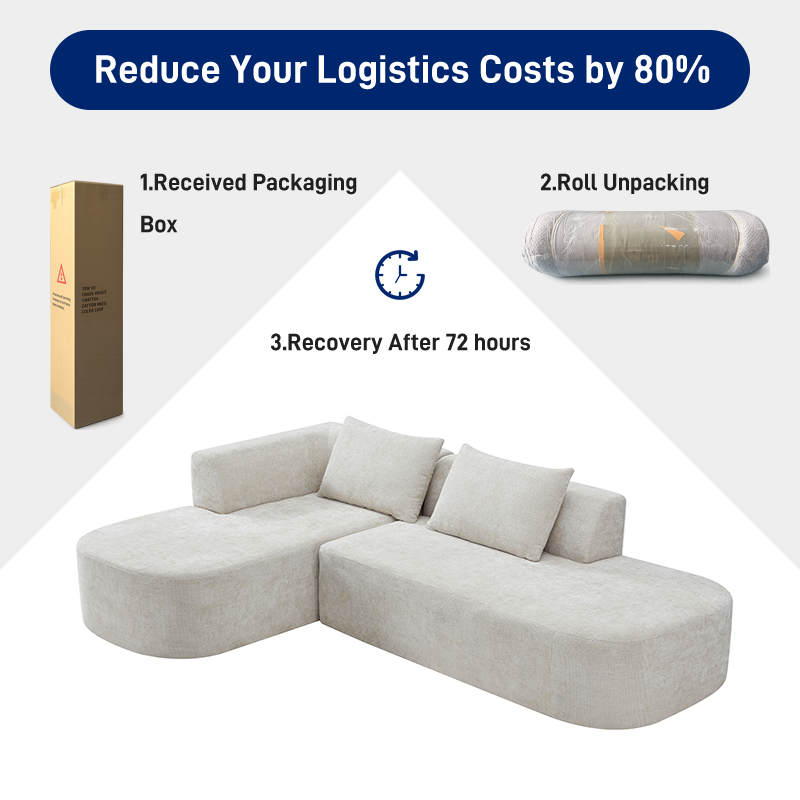 S250 ICompressed Sofa Explosions Corner Sofa Sofa Comfort Module Sofa Color Size Can Be Customized